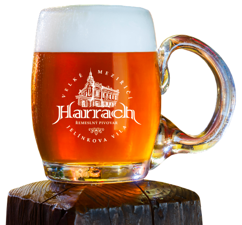 Pivo Harrach z minipivovaru Jelínkova vila
